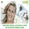 16 Masmi Regular Applicator Tampons Organic Cotton Certified, Hypoallergenic, 100% Biodegradable, Perfume, Viscose, Rayon, Chlorine and Dioxin Free view 2
