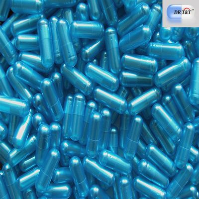 DR T & T 10000 Size 0 Gelatin Pearl Blue Capsules with Certificate UK Seller