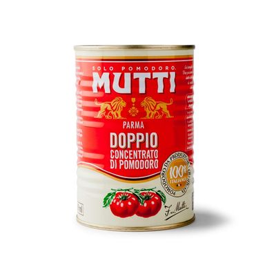 12x Mutti Doppio Concentrato Tomato Paste for Pasta 140g. 100% Italian