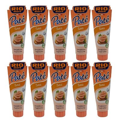 10x Rio Mare Tuna Fish pate 100g Snack Food