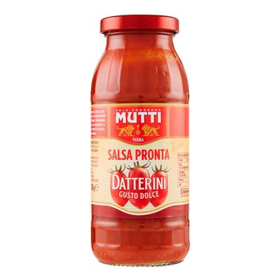 12x Mutti Salsa Pronta Pomodoro Datterini Italian Tomato Sauce for Pasta 300g