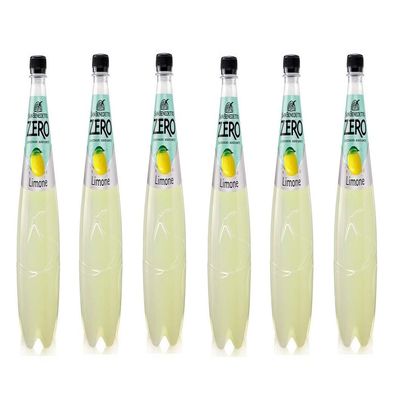 6x San Benedetto Limone Zero Lemoade Drink Soda 75cl Suage Free!