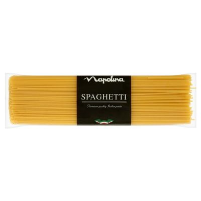 Napolina Spaghetti Pasta, 500 g, Pack of 24