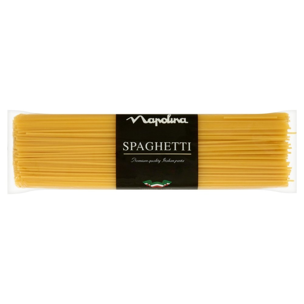 Napolina Spaghetti Pasta, 500 g, Pack of 24