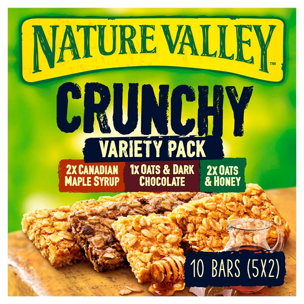 Nature Valley Crunchy Variety Granola Bars, 5 x 210 g, Pack of 5