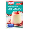 Dr. Oetker Platinum Grade Leaf Gelatine, 13 g, Pack of 10 view 1