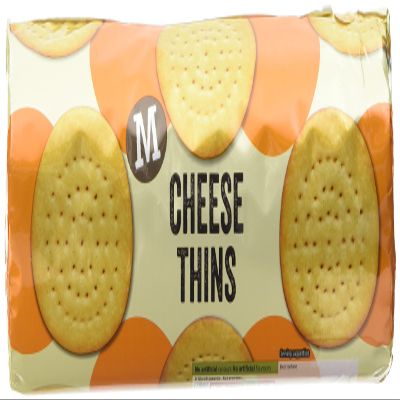 Morrisons Cheese Thins, 150 g, Pack of 28