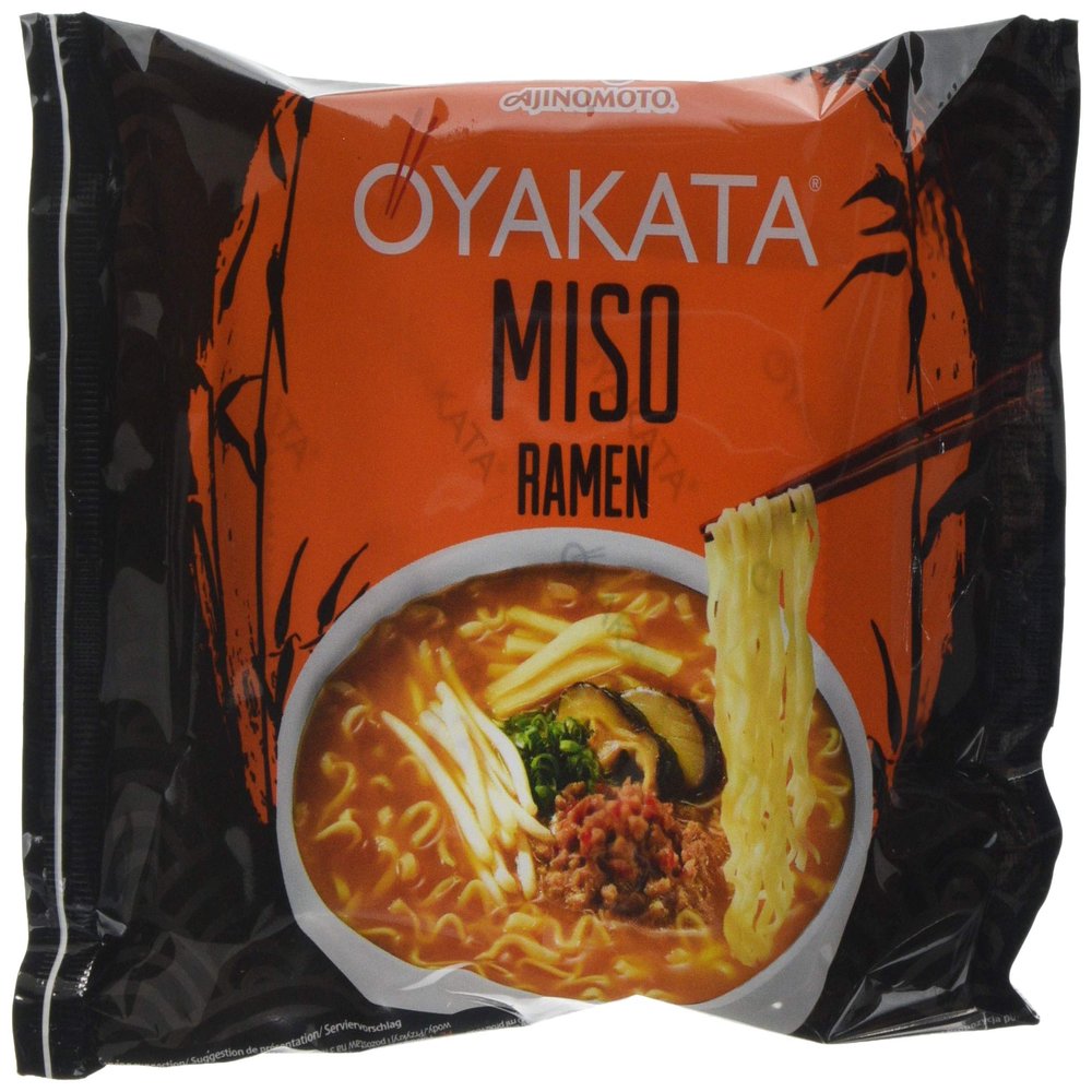 Ajinomoto Miso Oyakata Instant Noodles, 89 g, Pack of 22