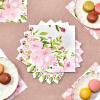 150 Pack Floral Luncheon Napkins, Pink Paper Serviettes Disposable for Bridal Shower, Birthday, Afternoon Tea Party, 33 x 33 cm view 2