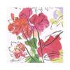 Caspari Abstract Floral Paper Luncheon Napkins, 20 Per Package view 2