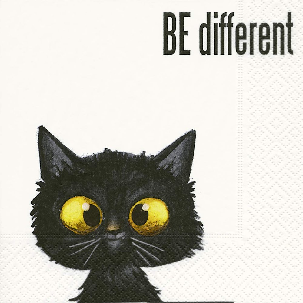 20 Napkin Lunch Be Different 33 x 33 cm