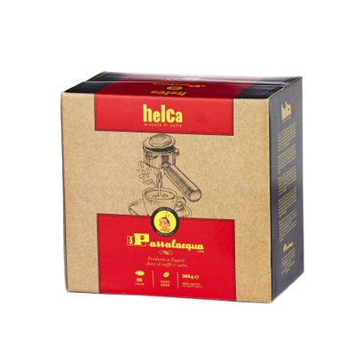 Coffee PASSALACQUA HELCA - Gusto Forte - Box 50 PODS ESE44 7.3g