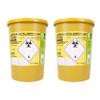 2x Biohazard Sharps Large Medical Bins 4 Litre Boxes view 1