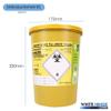 2x Biohazard Sharps Large Medical Bins 4 Litre Boxes view 3