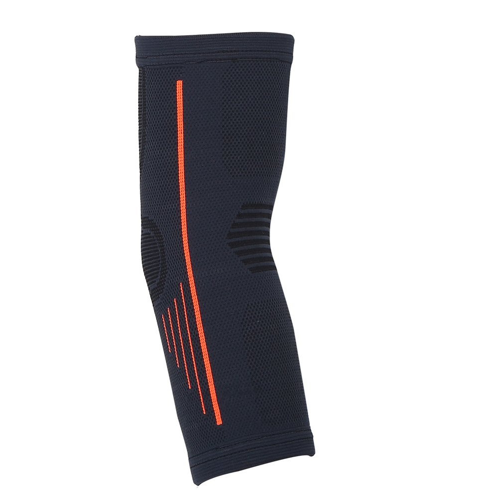 1pc Elbow Brace Breathable Elbow Support Sleeve Protective Guard Relief for Fitness Sports Tennis Elbow, Injury Recovery Black Bicyclederailleur Sport Ware