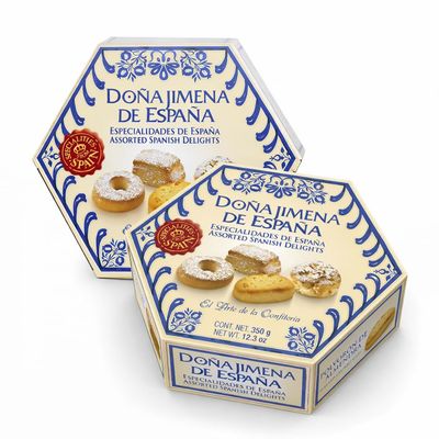 2 x 350g Dona Jimena Spanish Biscuit Assortment