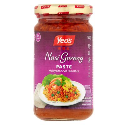 Yeo's Nasi Goreng Paste, 150 ml, Pack of 12