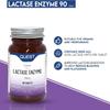 Quest Lactase Enzyme 200mg Lactose Intolerance Relief. 2000 ALU Fast Relief Dairy Enzymes Digestive Supplement to Prevent Gas, Bloating & Diarrhoea. Dairy, Gluten Free & Vegan (2 Pack x 90 Tablets) view 3