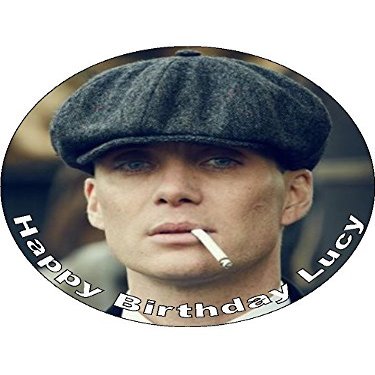 7.5" Cillian Murphy Personalised PRE-Cut Icing Cake Topper