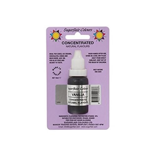 10 x Sugarflair Strawberry Concentrated Natural Flavours for Cakes and Icings