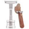 Adjustable Shaving Razor Set, Men'sLong Handle Stainless Shaver Razor RZ700 (Excluding blades) view 1