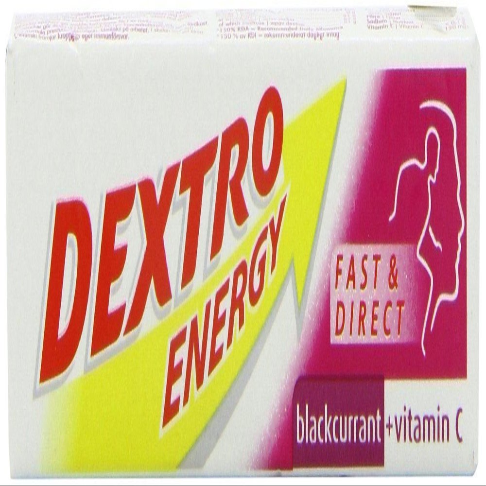 Dextro Energy Glucose Tablets Blackcurrant x 10 Packs
