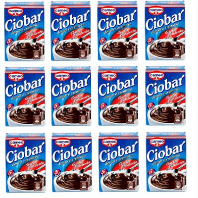 12x Cameo Ciobar Fondente hot istant Dark Chocolate 115g