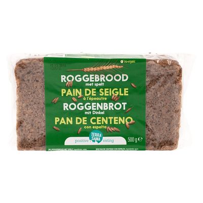 TERRASANA PAN ALEMAN DE CENTENO Y care designed for regular use, suitable for those looking for a reliable product on a daily basis, weight 500 g and is designed to offer a great comfort of your