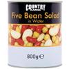 Country Range Five Bean Salad in Water - 1x800g view 1