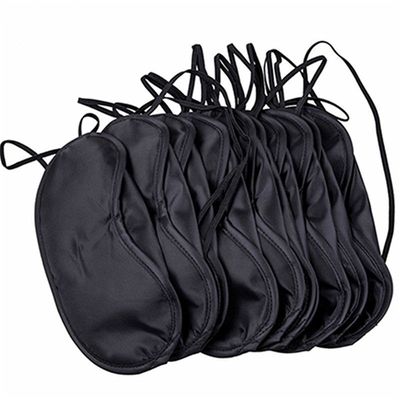 10Pcs Sleep Eye Mask Shade Cover Blindfold Night Sleeping Mask Wholesale Eye Mask for Blindfold Games Group Activity Organizer's