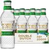 Double Dutch Cucumber & Watermelon Soda | Low Calorie Diet Soft Drink | 100% Natural Ingredients | Gluten Free, Vegan Friendly Premium Mixer Perfect For Gin, Vodka & Cocktails | 24 x 200ml Bottles view 1