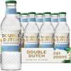 Double Dutch Skinny Tonic Water | Low Calorie Diet Indian Tonic Water | Gluten Free, Vegan Friendly Premium Mixer Perfect For Gin & Cocktails | 24 x 200ml Bottles view 1