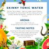 Double Dutch Skinny Tonic Water | Low Calorie Diet Indian Tonic Water | Gluten Free, Vegan Friendly Premium Mixer Perfect For Gin & Cocktails | 24 x 200ml Bottles view 3