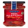 Santa Maria Red Jalapenos, 200g (Pack of 8) | Large Pack of Spicy Pickled Mexican Jalapeno | Great with Tacos, Tortilla Chips & Dip or Fajitas view 3