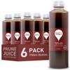 Benefit Drinks 100% Not from Concentrate Pure Prune Juice - 6 x 750ml Cartons - Prune Juice for Constipation with with Vitamin A,C and E- Health Foods - Healthy Drinks view 1