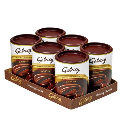 Galaxy Drinking Chocolate (Pack of 6)