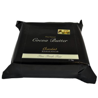 Chocolat Madagascar Fine Undeodorised Cocoa Butter 1kg