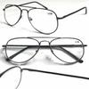 2 Pairs Gunmetal Classic Stylish Double Bridge Metal Reading Glasses R294 Specs +3.00 view 1