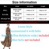 MedeShe Women's Chiffon Floral Holiday Beach Bridesmaid Maxi Dress Sundress - Purple - Large Petite view 4