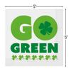 16 Go Green St. Patrick's Day Serviettes view 2
