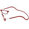 TBOC Pack: Reading Glasses Eyeglasses Eyewear  (Two Units) Burgundy Frame +1.00 Optical Power Magnetic Adjustable Neck Hanging Presbyopia Eye Strain Vision Lenses Men Women Prescription view 4
