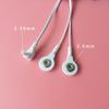 2Pcs/lot Replacement Electrode Wires for Digital Massager Units or TENS 7000 and TENS Electronic Therapy Machines view 3