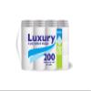 108 Toilet Rolls 2ply 200 sheets quilted Tissue 2 ply BY MISA view 1
