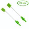 Suction Swab Suction Sponge Swab,untreated,Green Foam head,Single Using, Single Packed, 20 count view 1