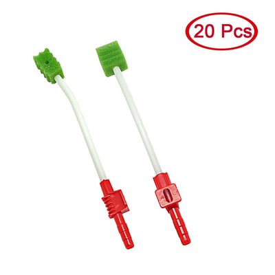 Disposable ICU Patient Suction Sputum Sponge Swab,Sputum Aspirator,Untreated,Indiviually Wrapped, 20 Count