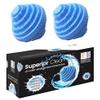 Eco Friendly and Chemical Free Washer Laundry Balls from All Natural Alternative Laundry Detergent For up to 1000 Washings Set of 2 view 1