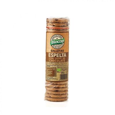Biocop Chocolate Chips Spellet Cookies, 250 g