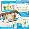 Bobalife Fruity Bubble Tea Kit with Popping Boba & Tapioca Pearls - Make 12 Delicious Fruit Tea Drinks At Home - Green Apple, Strawberry, Passion Fruit Flavors - Fun DIY Boba Tea Set view 3