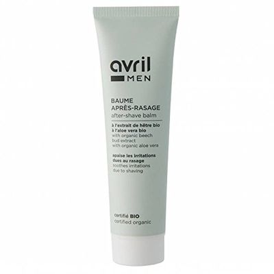 AVRIL - Aftershave balm - Certified bio - Aloe vera - Soft, smooth and hydrated skin - Soothes and tones - Revitalizes the skin - Vegan - 100ml