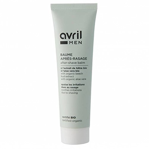 AVRIL - Aftershave balm - Certified bio - Aloe vera - Soft, smooth and hydrated skin - Soothes and tones - Revitalizes the skin - Vegan - 100ml